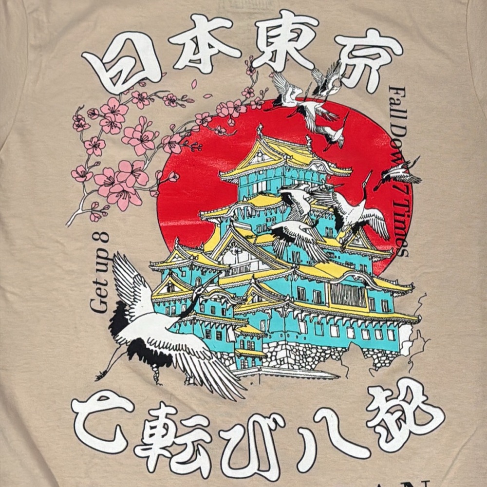 MENS TOKYO T SHIRT LARGE - Picture 6 of 7